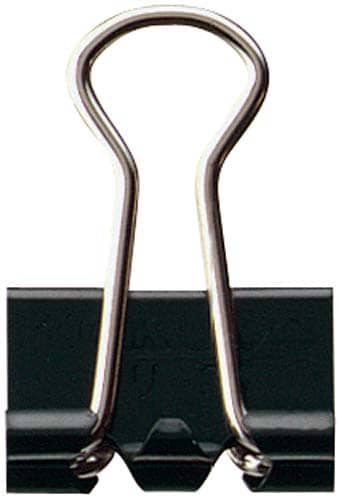 ダブルクリップ極豆口幅13mm 200個