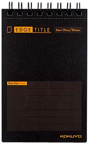 ツインリングメモA7B罫50枚 5冊