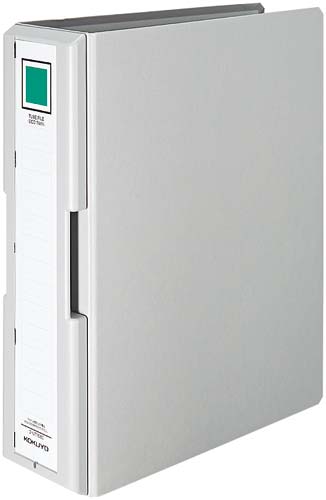 取っ手付きチューブF銀A4縦背幅95mm 10冊