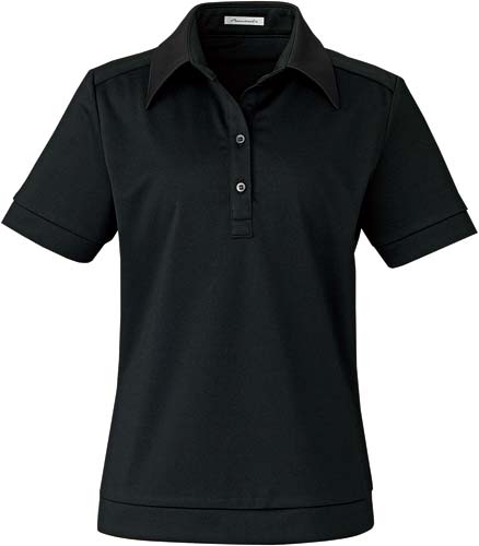 半袖ポロニット KK7807−16 ブラック11号