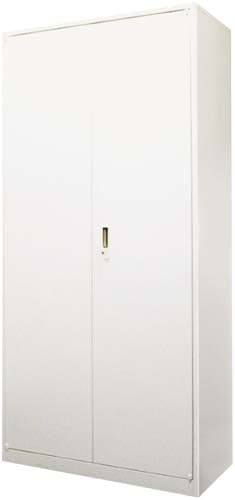 マスターA4判スチール書庫 下置用5段 両開き