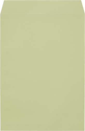 封筒 角A4 85g ウグイスV スミ貼500枚