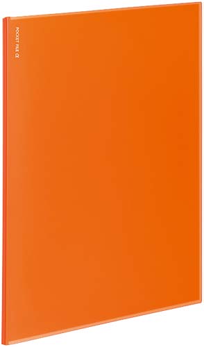 ポケットファイルα12P<ノビータα>橙10冊