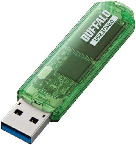 USBメモリ スタンダード 16GB グリーン