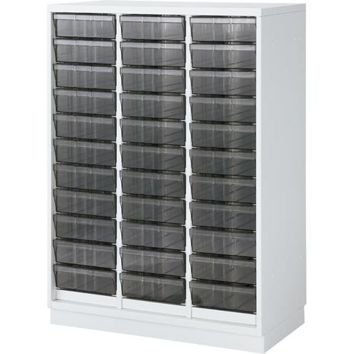 ◇アッセ収納8040下置1110トレー深型WH