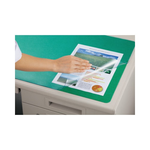 デスクマット 透明/薄手 下敷付 995×695