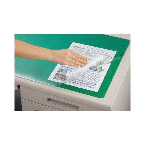 デスクマット 透明/厚手 下敷付 1195×695