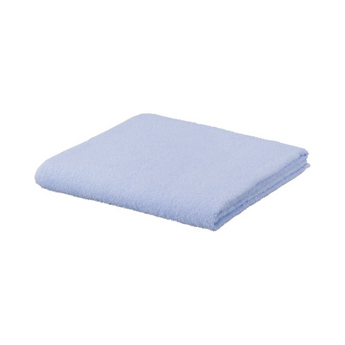 カラーバスタオル ブルー 2枚入