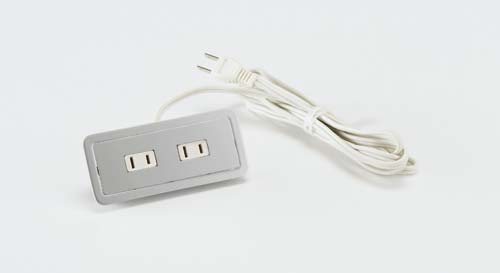 デスク&テーブル用 コンセント付天板キャップ