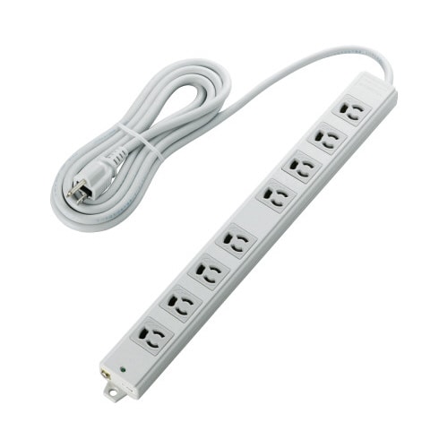 OAタップ 3P 抜け止め 8個口 3m