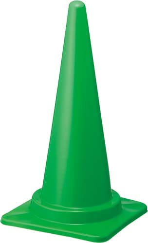 三角コーン グリーン 25個