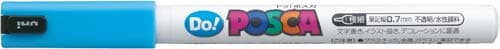 水性マーカー Doポスカ ライトブルー10本