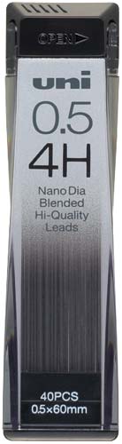 ナノダイヤシャープ芯0.5 4H 40本入×10