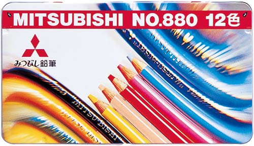 三菱鉛筆 色鉛筆８８０ セット カウネット