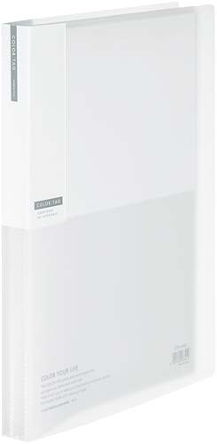 クリヤーブックCTバイカラー40P透明A4縦10冊