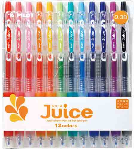 ジュース 0.38mm 12色セット