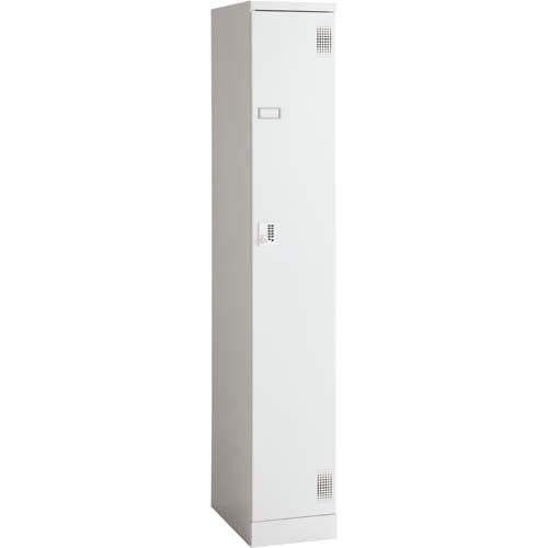 アッセスチールロッカーSプッシュ錠1人用スリムW