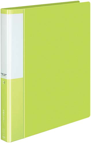 名刺ホルダーポジティ差替式A4縦 薄緑500名4冊