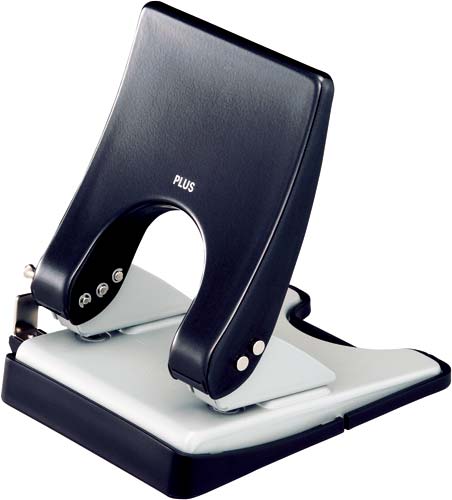 穴あけパンチ フォース1/2 ブラック 30枚あけ