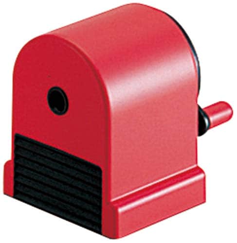 ペンシルシャープナー 手動式 レッド