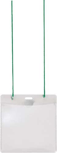 吊り下げタイプ イベント用名札 グリーン 50枚入