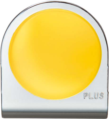 カラーマグネットクリップ小 イエロー 1個