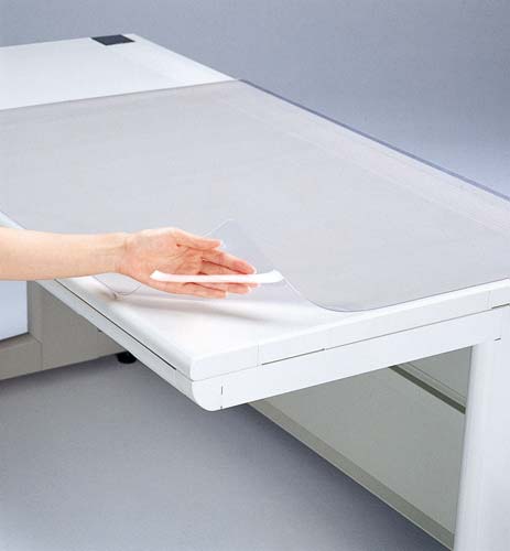 塩ビデスクマットエコノミー 適用机147 1枚