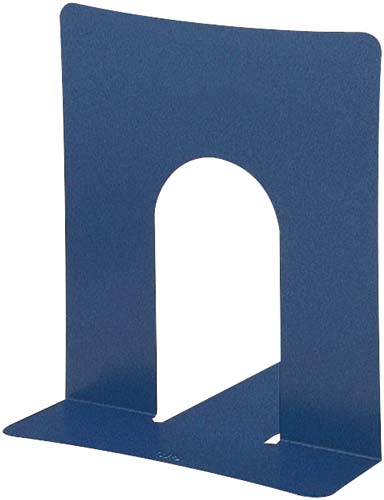 ブックエンド幅広タイプ ブルー 1組