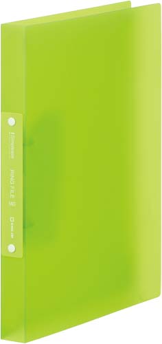 シンプリーズリングF(透明黄緑)背幅28mm10冊