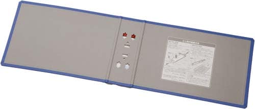 キングFSDDE替表紙B5横青背幅66mm用10枚