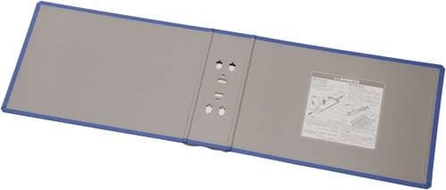 キングFSDDE替表紙A4横青背幅76mm用10枚