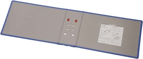 キングFSDDE替表紙A4横青背幅96mm用10枚