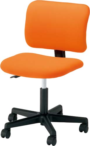 コンパクトカラーチェア オレンジ