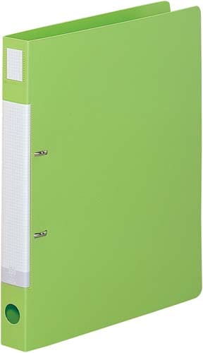 介護記録ファイルA4縦黄緑