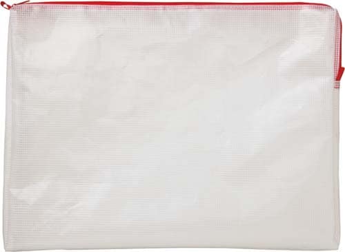 メッシュケースマチ付A3 330×450mm赤