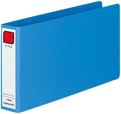 統一伝票用Kファイル30mmB4・1/3横青10冊