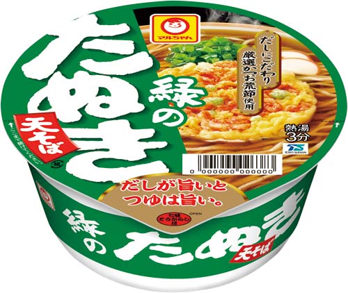 緑のたぬき天そば(西向け) 24個入