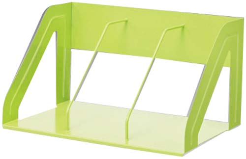 ブックスタンド黄緑