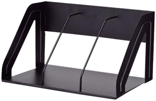 ブックスタンド黒