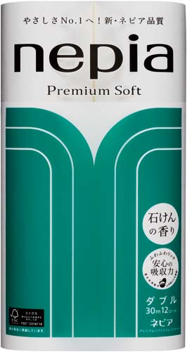 ネピアプレミアムソフト W30m 12個入×8