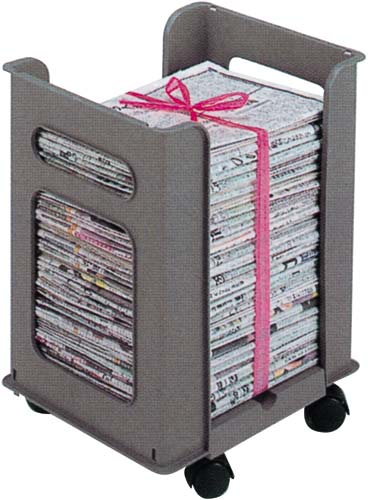 ニューズストッカー キャスター付き