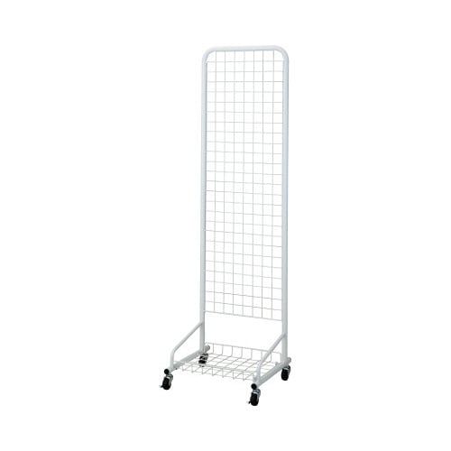 スキマ ネット什器 幅450 ホワイト