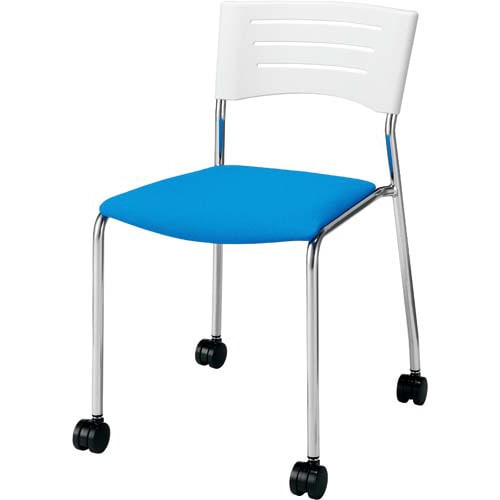 カウネットMTGキャスターチェアCブルー4脚以上