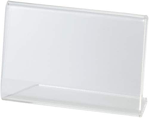 サインホルダー名刺サイズ 片面用 横 12個入