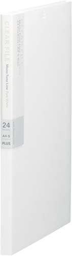 クリアーファイルA4縦ピュアホワイト24P