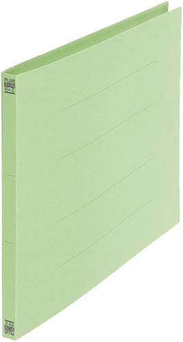フラットファイルB4横グリーン10冊
