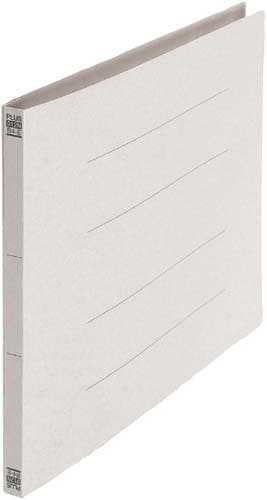 フラットファイルB4横グレー10冊