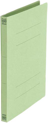フラットファイルB5縦グリーン10冊