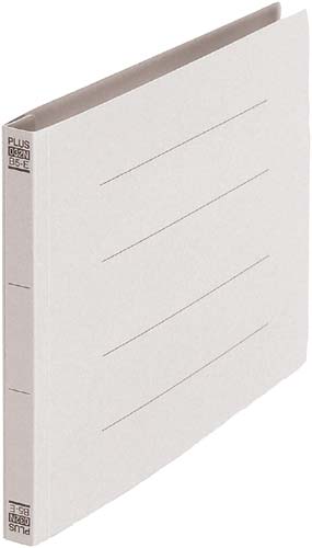 フラットファイルB5横グレー10冊