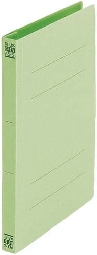 フラットファイルA5縦グリーン10冊